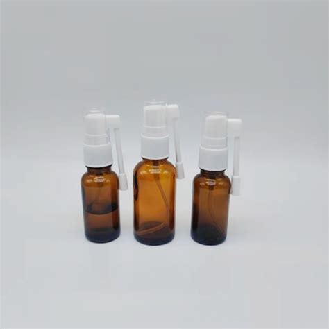 Brown Glass Empty Quality Standard 360 Degree Rotation Spray Glass