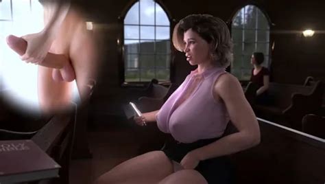 Very Busty Milf Is Turned On After Catching Her Sex Pervert Tenant Jerking To Her Sexy Ass