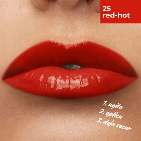 Labial Superstay Vinyl Ink Red Hot Perfumes Lujosos