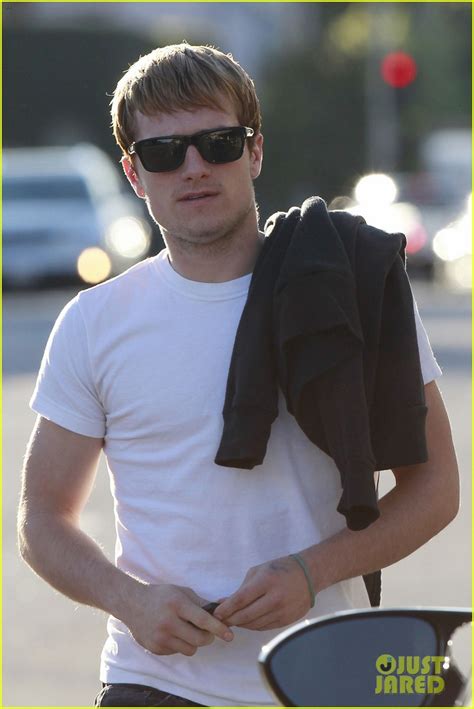 Josh Hutcherson Brunette To Blonde Photo 2816325 Josh Hutcherson Photos Just Jared