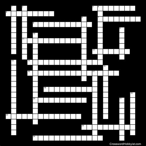 Gilded Age - Crossword Puzzle