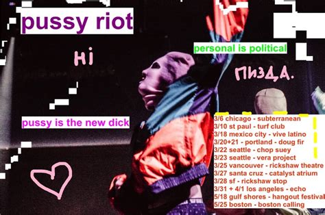 Russian Anti Putin Feminist Art Community Pussy Riot Announces A Us Tour