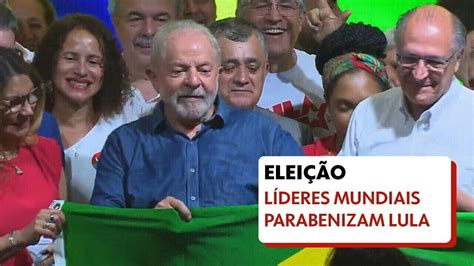 V Deo L Deres Mundiais Parabenizam Lula Pela Sua Vit Ria Nas Elei Es