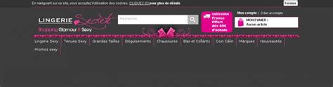 Lingerie Secrete Fr Adresse Et Avis Sur Le Bottin