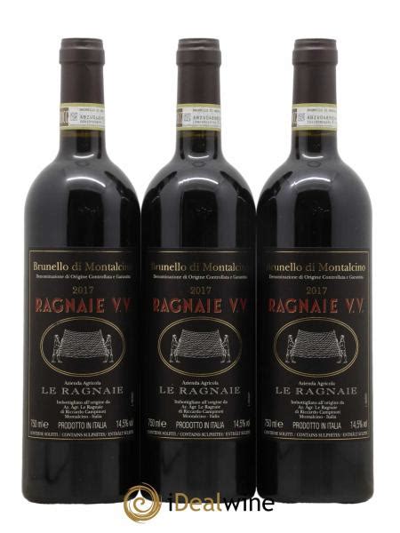 Acheter Brunello Di Montalcino DOCG DOCG Vecchie Vigne Le Ragnaie 2017