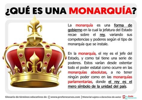 es una monarquia definicion de monarquia
