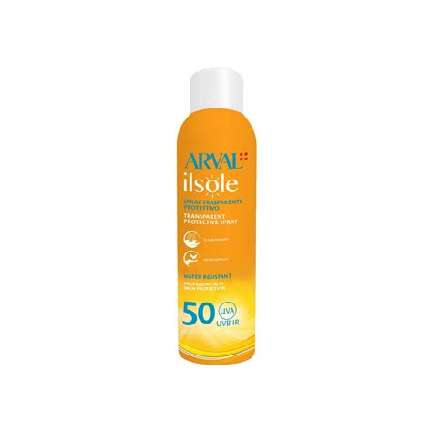 Arval Sun Il Sole Spray Trasparente Protettivo 200ml Spf50