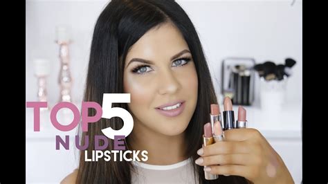 TOP NUDE AFFORDABLE LIPSTICKS YouTube