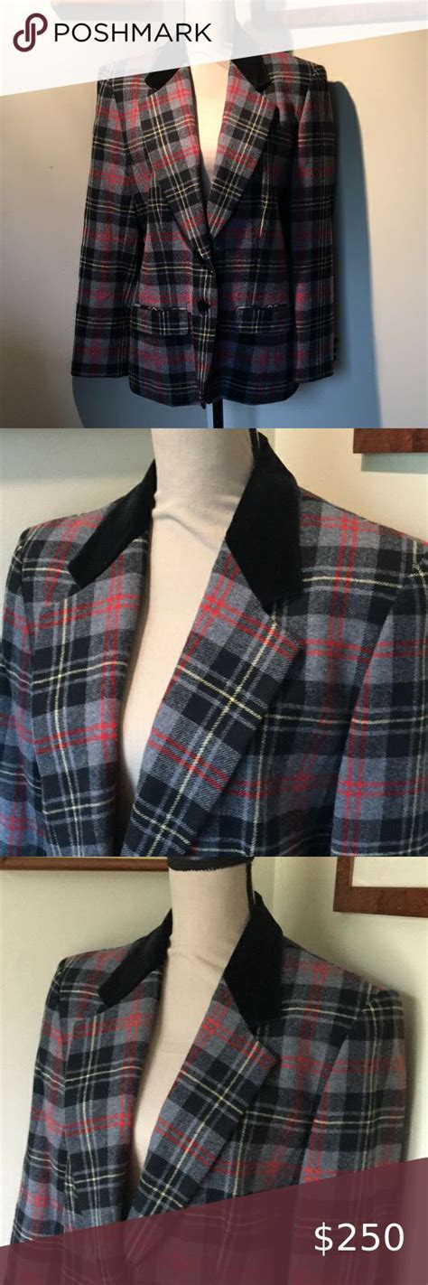 Rare Vintage Pendleton Authentic Hunting Macpherson Scottish Tartan Euc