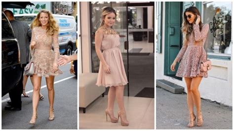 Vestido nude modelos espetaculares para você usar e arrasar