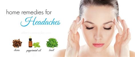 15 Best Natural Home Remedies For Headaches In Adults