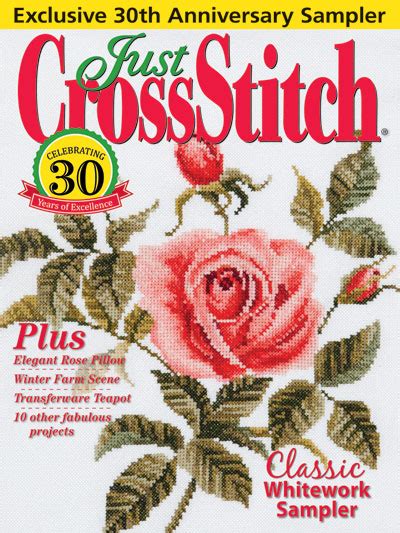 Just Cross Stitch Magazine January February 2013 Stitches From The Heart