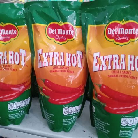 Jual Delmonte Extra Hot Chilli 1kg Shopee Indonesia