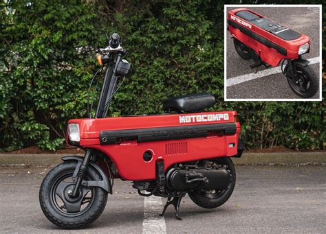 Honda Motocompo A Folding Scooter That Fits In Your Trunk