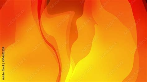 Wideo Stock Abstract Liquid Red Yellow Gradient Colors Background Seamless Looped Animation