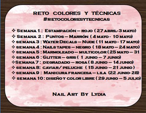 By Tatiana Makeup Reto Colores Y T Cnicas Semana Water Decals Y Nude