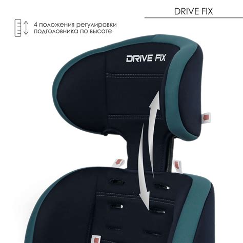 Автокресло Babyton Drive Fix Indigo-Aqua Isofix 1/2/3 (9-36 кг ...