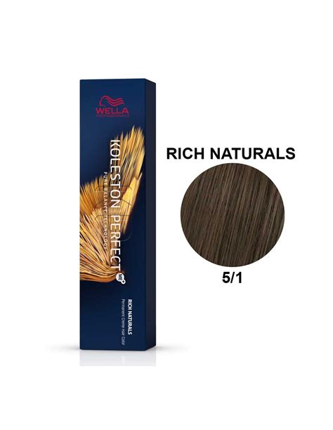 Koleston Perfect ME Rich Naturals 5 1 Light Brown Ash 60ml Wella