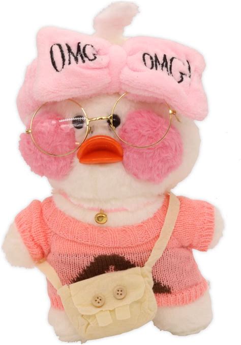 Klikkopers Paper Duck Cute Eend Lalafanfan Duck Knuffel Schattig