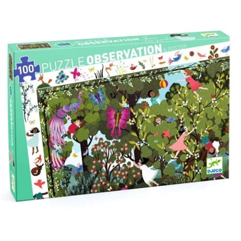 Djeco Observation Puzzle In The Garden Puzzleland