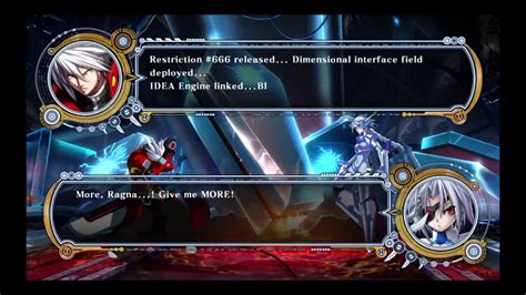 Blazblue Chrono Phantasma Extend Arcade Mode Ragna Ps4 Broadcast YouTube