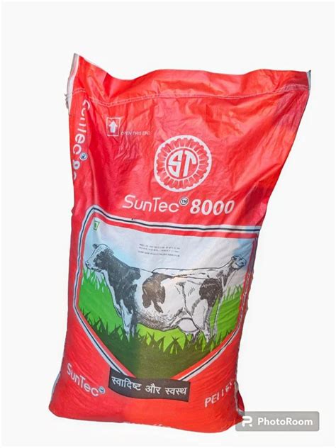 Pellet Sunjin Cattle Feed Suntec 8000 Packaging Type PP Bag 50 Kg