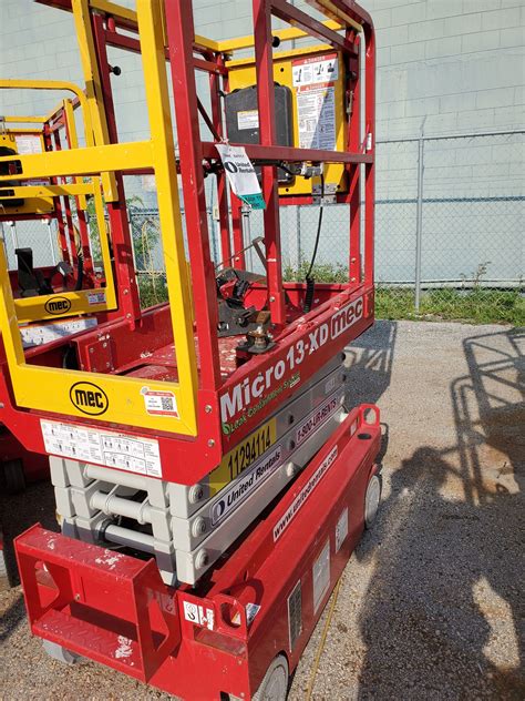 Used 2021 Mec Micro 13 Xd Scissor Lift For Sale In Tampa Fl United