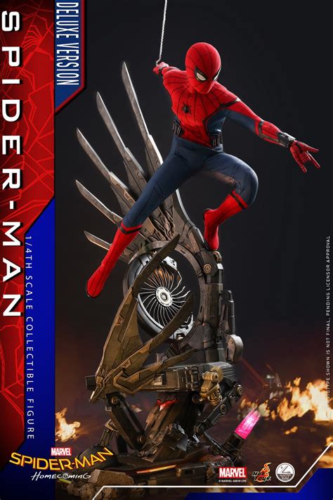 Hot Toys Marvel Spider Man Homecoming Scale Spider Man Collectible Figures Figures