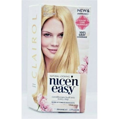 Clairol Hair Clairol Nice N Easy Extra Light Blonde Hair Dye Poshmark