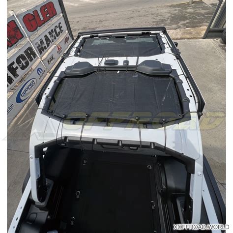 Beach Bikini Top Black Door Pieces Jeep Wrangler JL XOST X Offroad