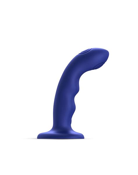 Strap On Me Tapping Wave Dildo Sininen Seksikauppa Seksilelut Ja