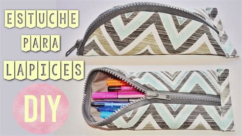 DIY ESTUCHE PARA LAPICES TUTORIAL Danii S Ways YouTube