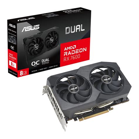 Asus Radeon Rx Dual O G Graphics Card Ldlc Year Warranty