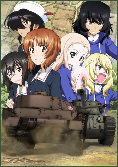 Girls und panzer обои на телефон