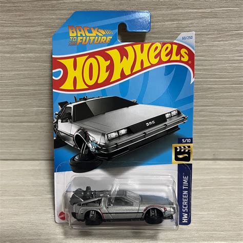 Hot Wheels Hotwheels Hw Screen Time Back Ti The Future Time Machine Hover Mode Bttf Dmc