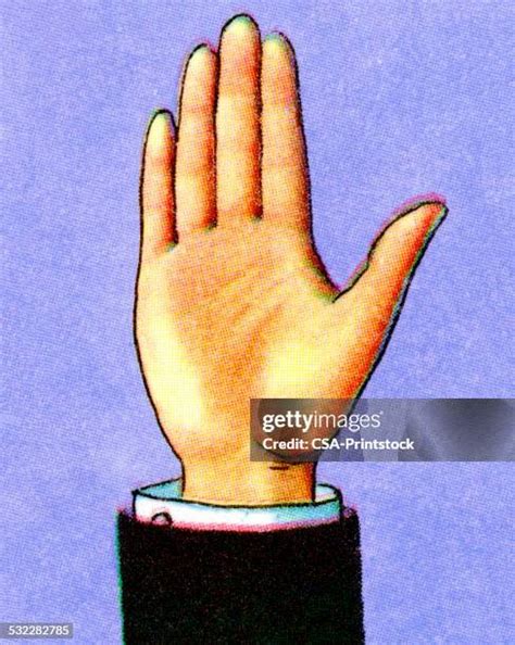 Pledge Hand High Res Illustrations Getty Images