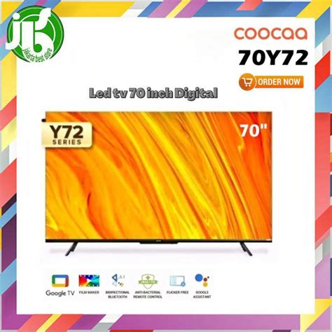 Jual Coocaa Y Led Tv Inch Digital Smart Google Dolby K Ultra Hd