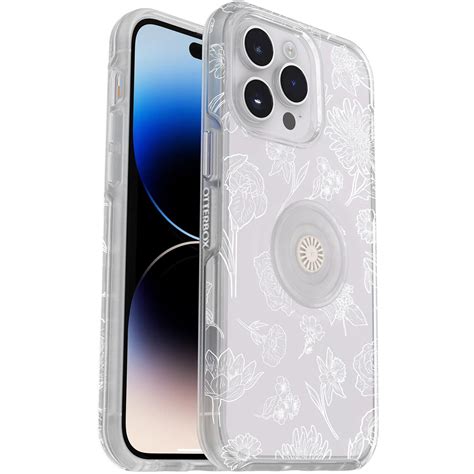 OtterBox Apple iPhone 14 Pro Max Otter + Pop Symmetry Series Clear Case