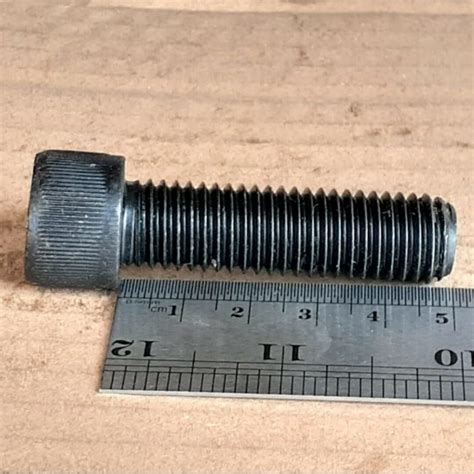 Baut L Baja M15 X 50 Full Drat Baut L M14 X 50 Baja Hitam Panjang 5 Cm