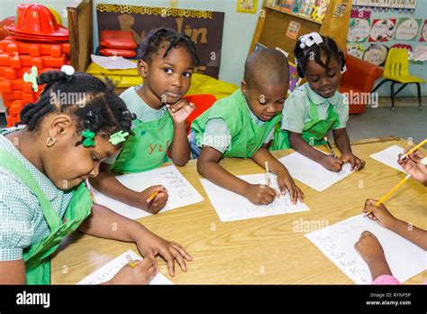 Kindergarten Students In Class
