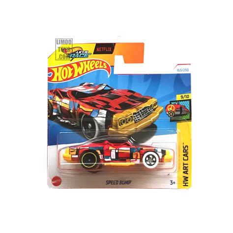 ماشین هات ویلز مدل Speed Bump Hot Wheels لیمو تویز