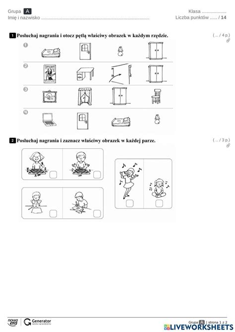 5264671 | Test 2 klasa 2 | lola33 | LiveWorksheets