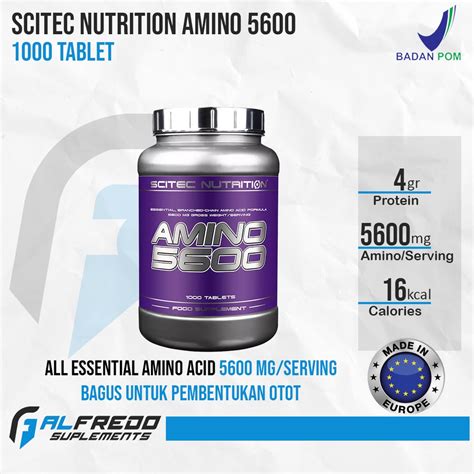 Jual Scitec Nutrition Amino 5600 1000 Tablet | Shopee Indonesia