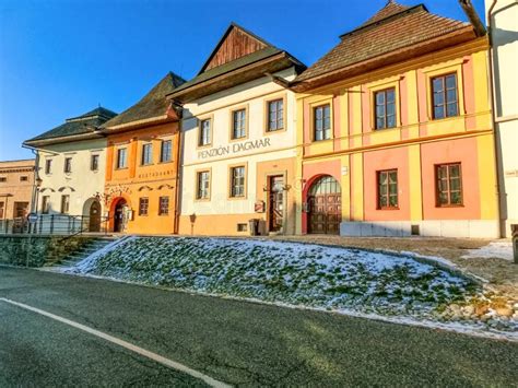 Poprad Slovakia December 31 2019 The People At Winter Old Town