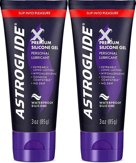 Amazon Astroglide X Silicone Based Sex Lube Gel Oz Waterproof Long Lasting