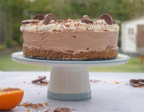 This Muslim Girl Bakes No Bake Chocolate Orange Cheesecake