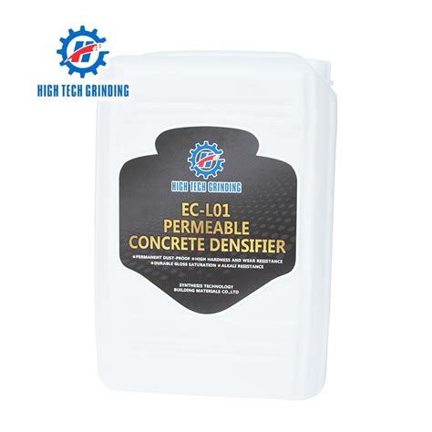 liquid concrete floor densifier hardener silicate lithium chemical