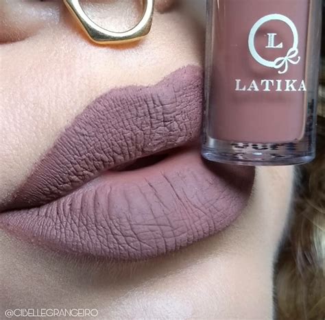 Batom Nude Matte Cor Latika Cosméticos Blog Belle Almeida