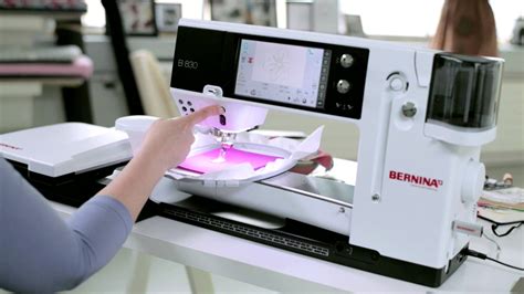 Modern BERNINA Embroidery Machines Crystal Digitizing