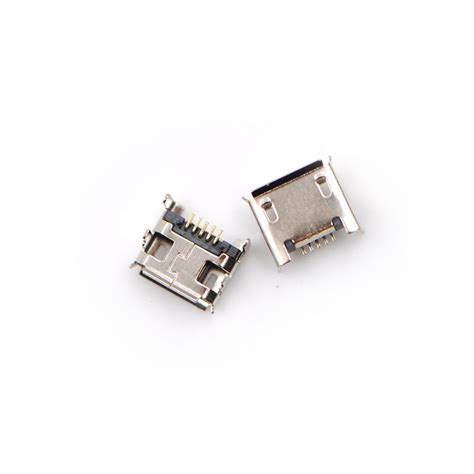 Купить 10 шт., разъем Micro USB типа B, гнездовой 5-контактный разъем ...